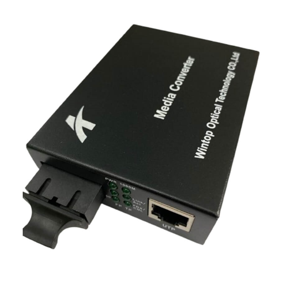 Chuyển đổi Quang-Điện Gigabit Ethernet Media Converter WINTOP YT-8110GSA-11-20-AS